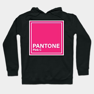 pantone pink c Hoodie